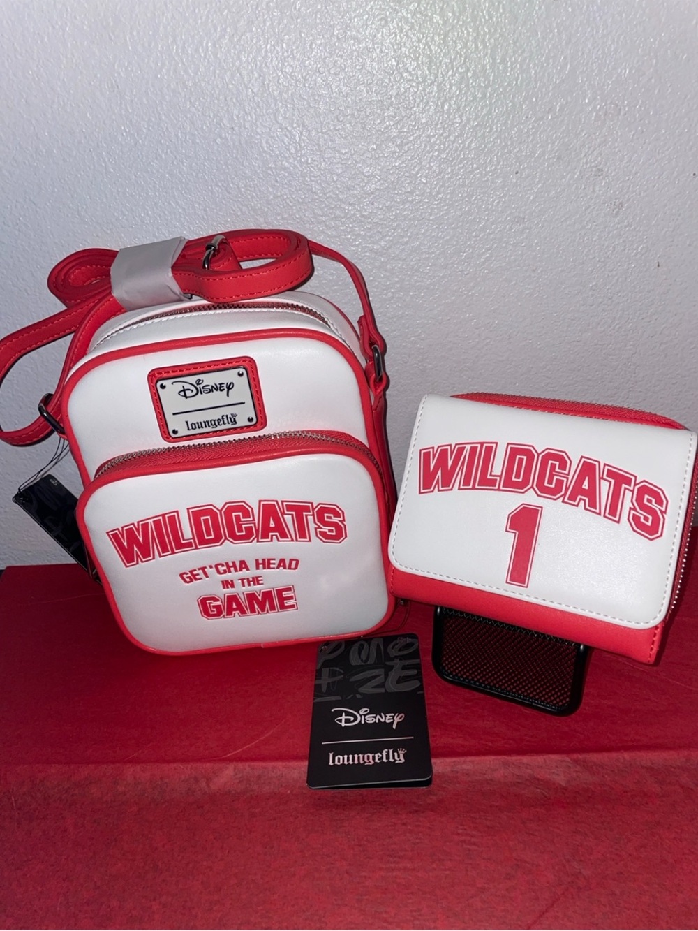 Exclusive Loungefly Disney High School Musical Crossbody Bag and Wallet Set